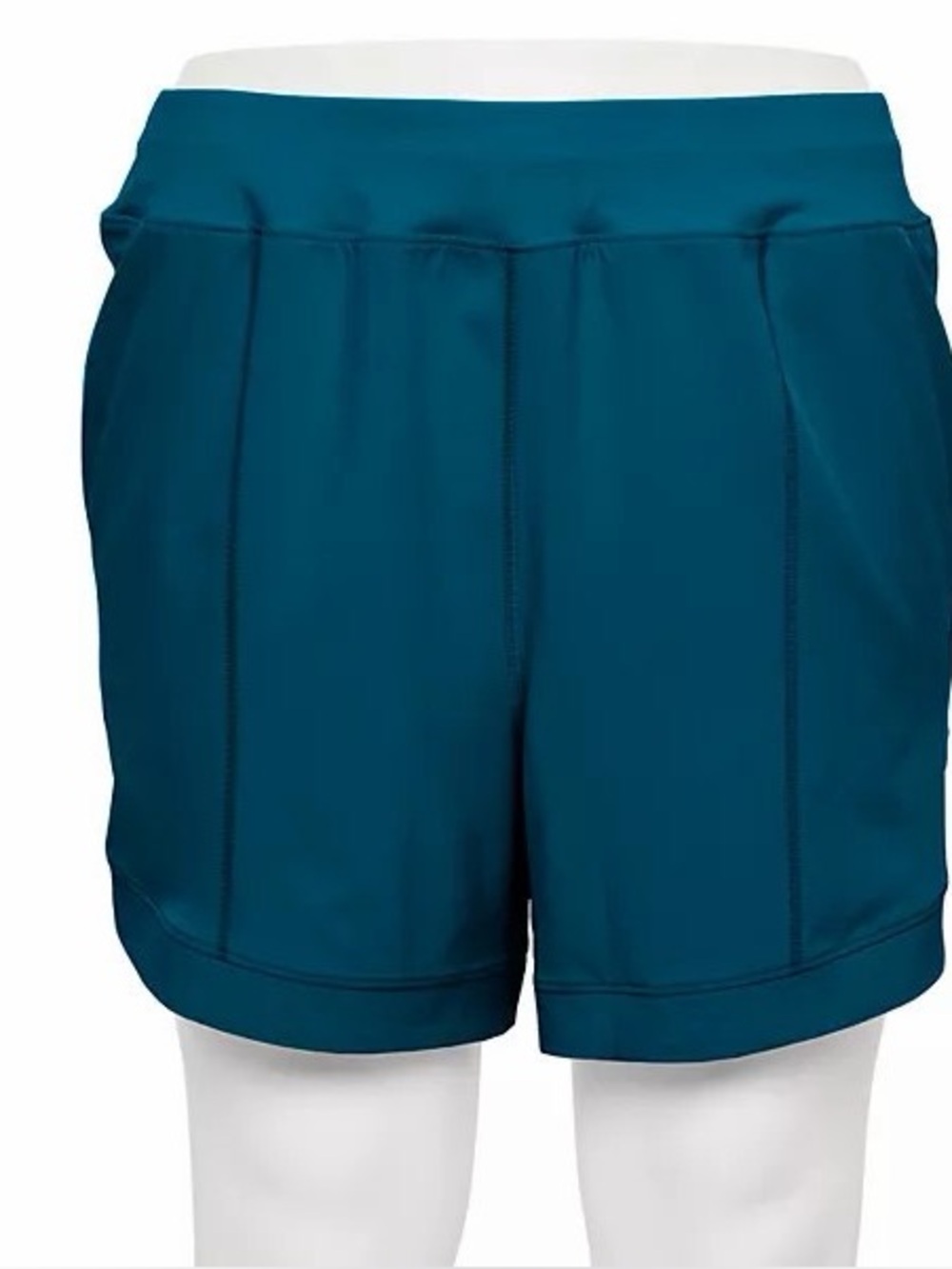 Tek Gear Navy Athletic Shorts | Stretch Waist | Medium | 5” Inseam | Workout